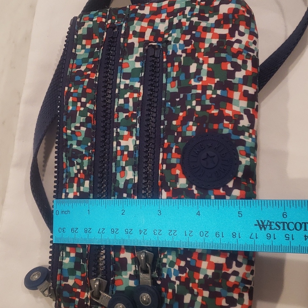 Kipling Crossbody Bag, Printed Polyester- Juniper… - image 5